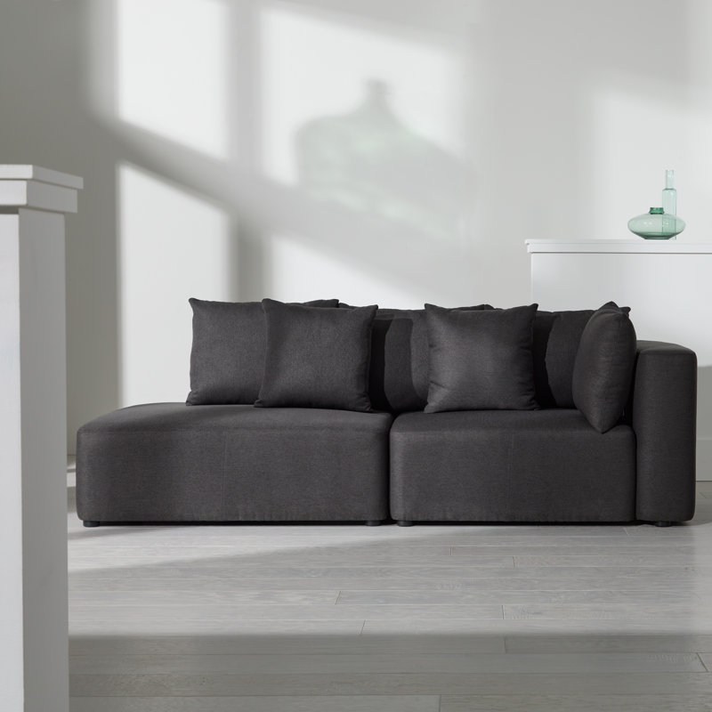 Oscar Upholstered Chaise Lounge, Right
