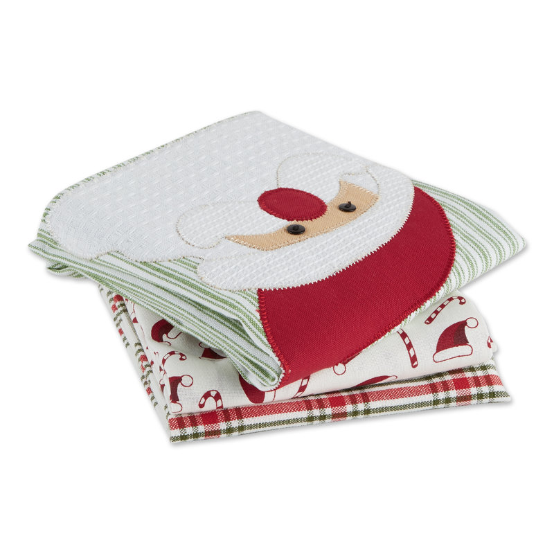 Ensemble 3 pièces de vaisselle Santa