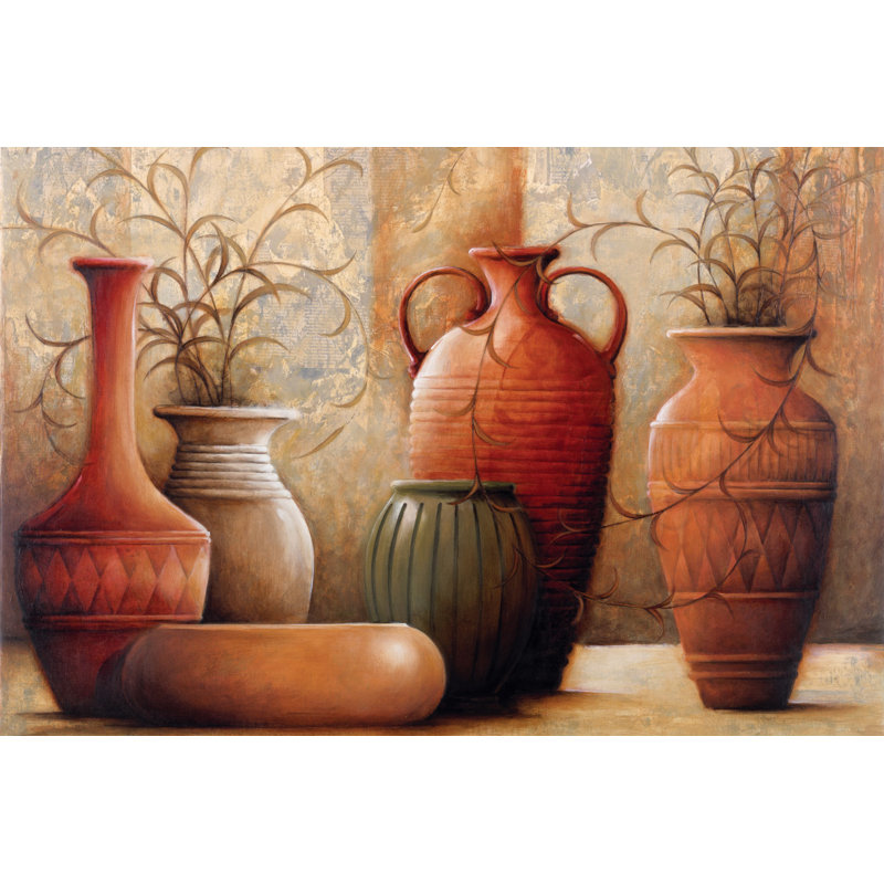 Spicy Pots 2 - Wrapped Canvas Art Prints, 20cm H x 30cm W x 3.8cm D