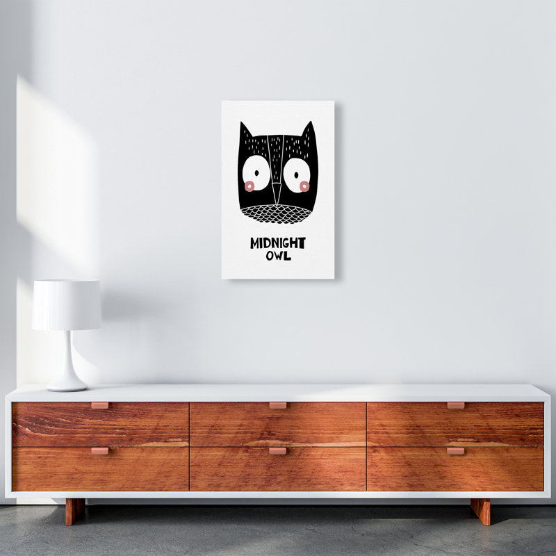 Owl by Miniofmine - Print, Wrapped Canvas, 42cm H x 29.7cm W x 4cm D