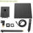 12 Inch Dual Shower Head, Matte Black, Square Wall Mounted Kit Black With Showerhead