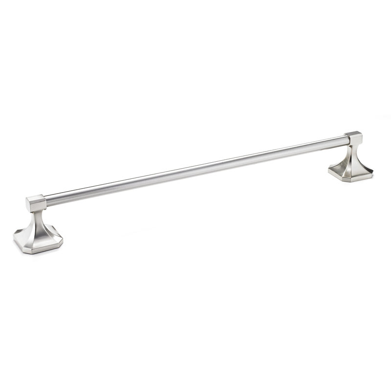 Barre à serviettes murale 27,75 po Riviera, Nickel brossé
