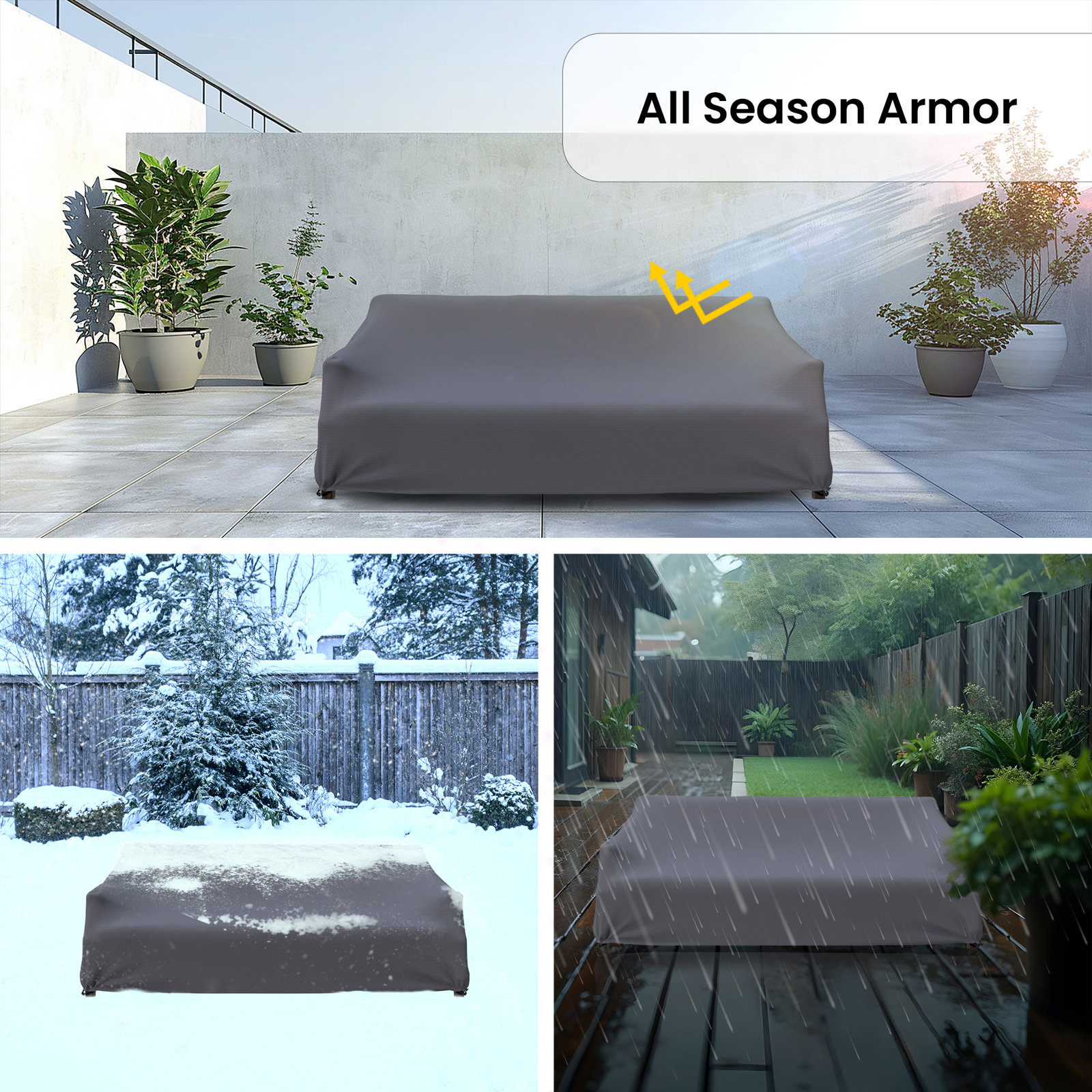 Samya Outdoor Patio Sofa Cover
