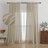  Draycott Semi Sheer Back Tab Curtain Panel Pair-260973348-260973351