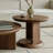 Wabi-sabi solid wood coffee table