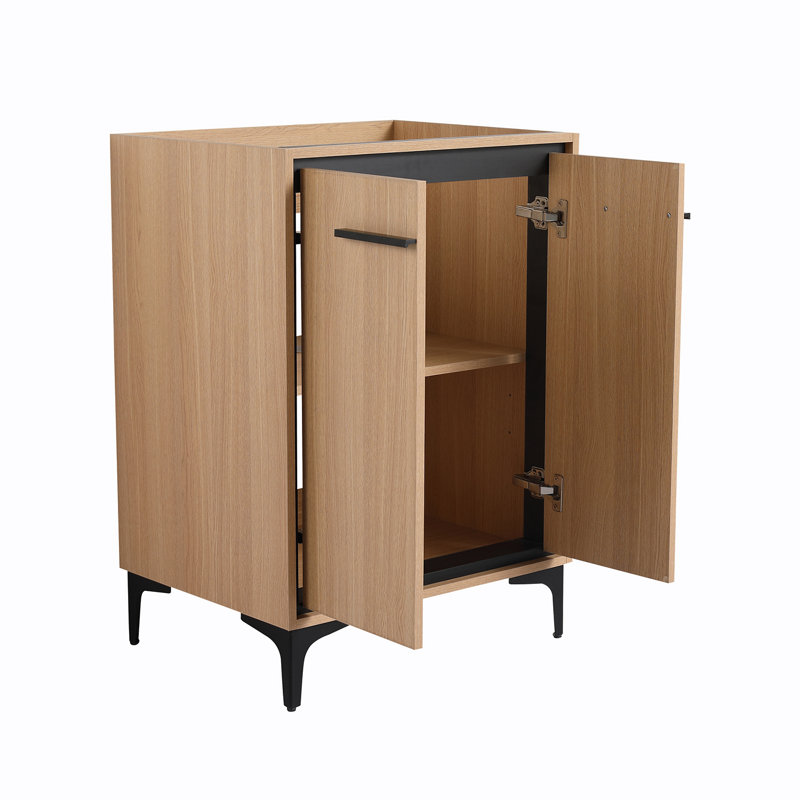 Meuble-lavabo de salle de bain 24 po sans lavabo supérieur