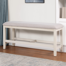 Knauss Polyester Upholstered Bench