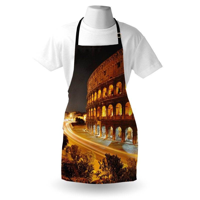 No Pattern Bib Apron