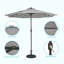 Daarina 108'' Lighted Market Umbrella-717802320