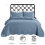 Ensemble de couvre-lit en microfibre embossée - Ensemble de literie moderne et léger avec taies décoratives-122058460-122584920