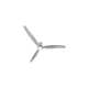 Hover 72-in Indoor/Outdoor Flush Mount Smart Ceiling Fan with Integrated LED + Remote