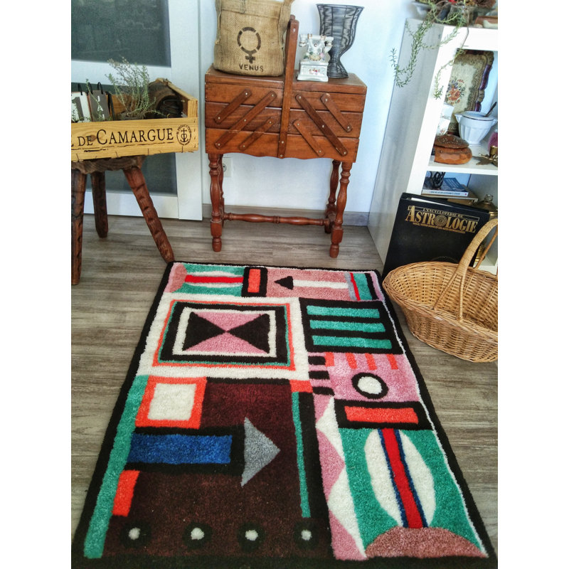 Hand Woven 75cm X 102cm Area Rug
