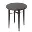 Table de bar d'extérieur, résistante aux intempéries et en fer forgé, 104 cm H x 83 cm L, brun, construction avec marque distinctive, hauteur, largeur, longueur, couleur principale