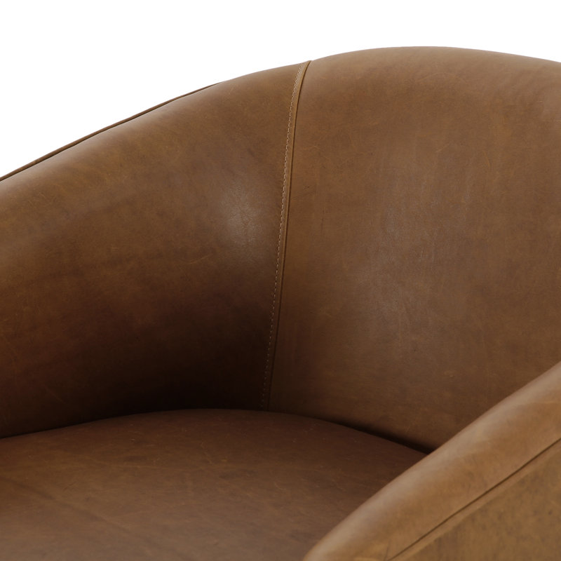 Fae Barrel Chair, Heirloom Sienna