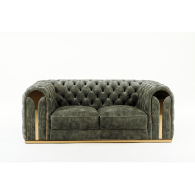 Khristy Upholstered 74.8'' Loveseat