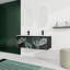 Meuble-lavabo flottant mural