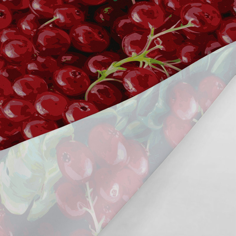 Tapisserie murale «Fruit groseille», 88 po x 104 po