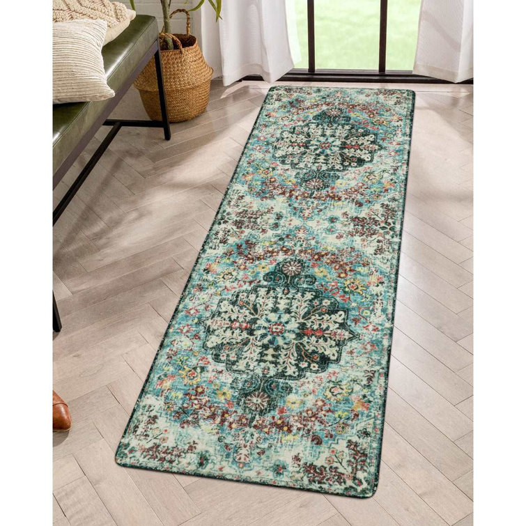 Govan Machine Washable Traditional Tribal Vintage Area Rugs
