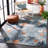 Bowdon Floral Blue/Gray Indoor / Outdoor Area Indoor/Outdoor Area Rug-1147926061