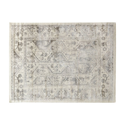 Area Rug, Tiled Border