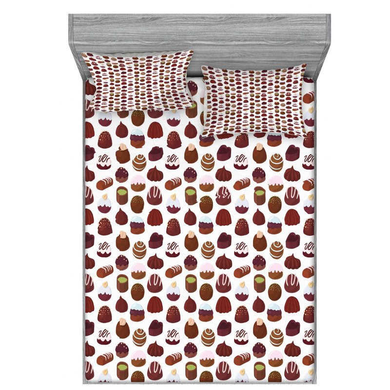 Ensemble de draps en micro-fibre, Ensemble de draps pour lit double + un drap-housse