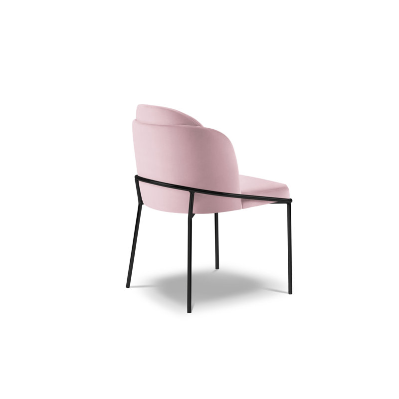 Alcie Upholstered Dining Chair, Lavender
