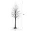 Arbre de brindilles noires 8 pi pré-éclairé Halloween-2034796362