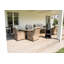 Adhelin Round Outdoor Dining Table , 140cm cm W 140cm cm D