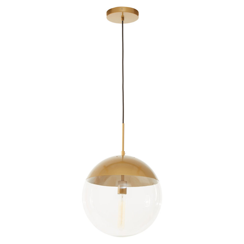 Wilibald 1 - Light Gold Sphere Pendant