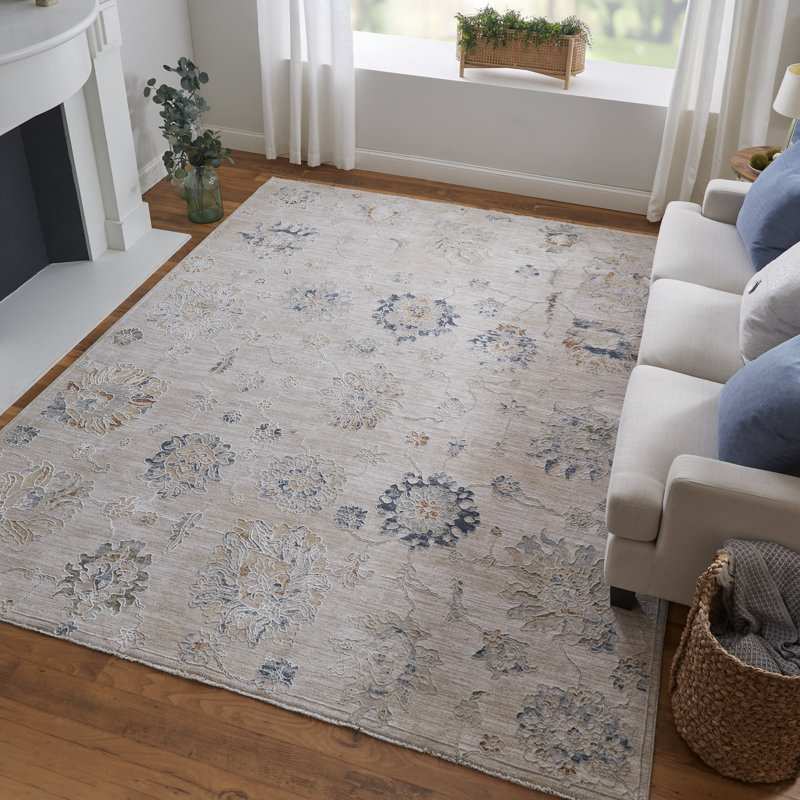 Maximiano Floral Indoor Rug, Rectangle 7'10" x 10'3"