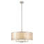 Lustre cylindrique 24 lumières 6 pouces Capiz-387500316