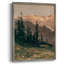 «Vintage Landscape CCXIV», reproduction encadrée - bois massif