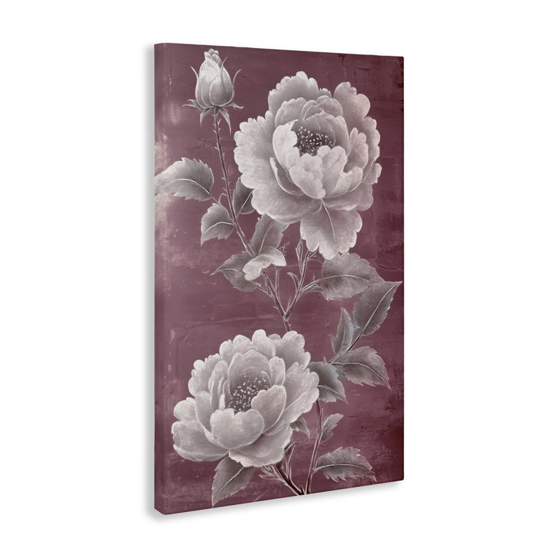 Chambermaid Rose Blossoms, conception par Annabelle Hall, H 30 po x l 20 po