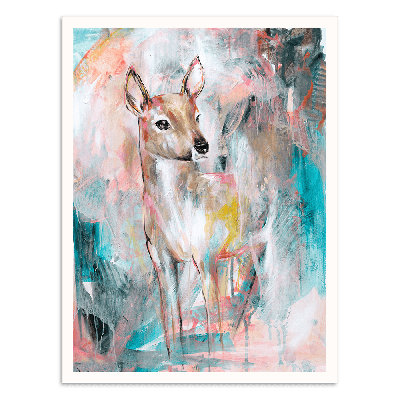 Deer by Amanda Skye-Mulder - Print