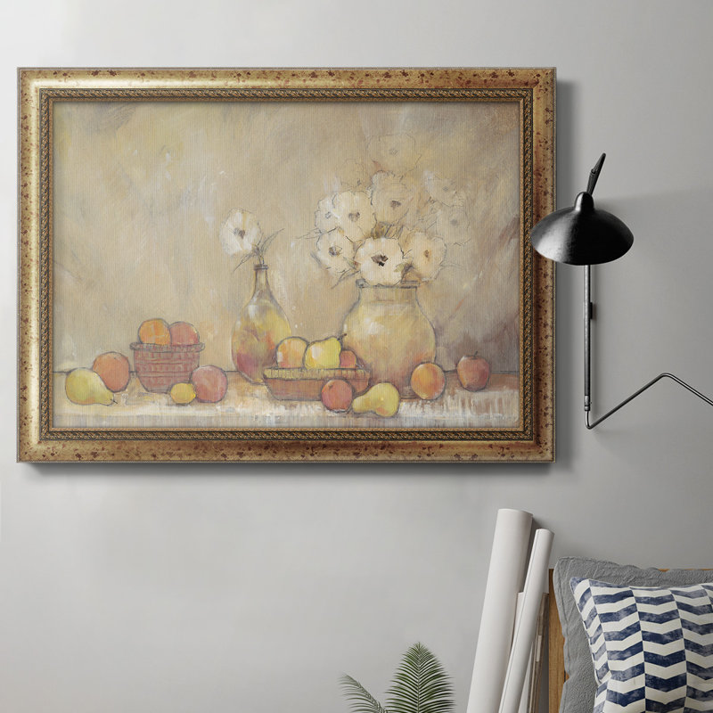 Minimalist Still Life Study I - Peinture sur toile encadrée