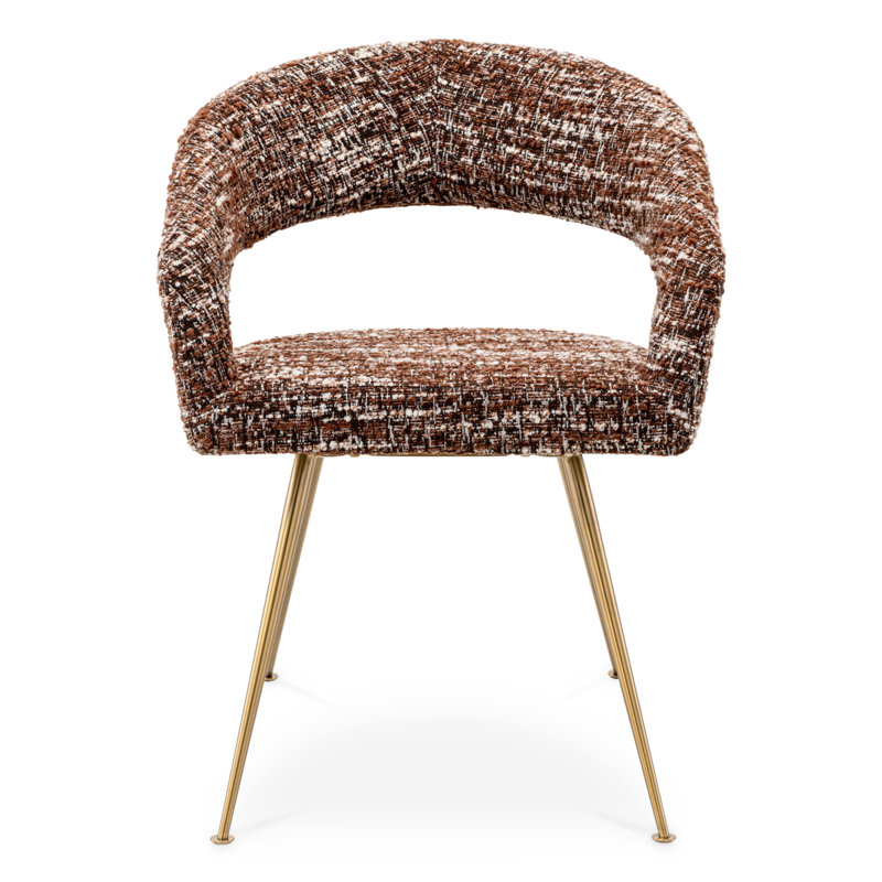 Dining Chair Bravo Boucle Sonata Red
