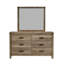 Ensemble de chambre à coucher à panneau en mélamine Josabet-332895241-295937419