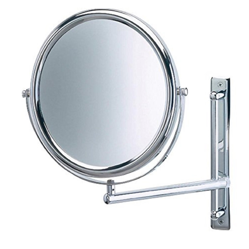 Miroir de maquillage grossissant à fixation murale 9 po Jerdon
