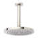 8" Contemporary Low Profile Shower Head with Ceiling-Mount Arm 2.5 GPM