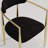 Clivia Fabric Upholstered Back Armchair Dining Chair Set of 2-92730864-92730865