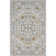 Hardwick Oriental Hand Tufted Wool Soft Gray/Blue/Yellow Area Rug