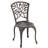 Ambroziu 2 - Person Metal Patio Dining Set with Round Table