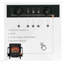 Baillargeon Free standing Electric Fireplace Stove W/ LED Fire Flame Effect Black
