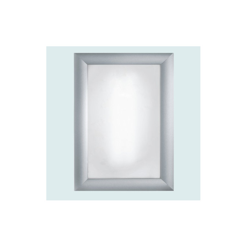 All Fluo 1-Light Recessed Light, Sanded Aluminum