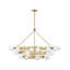 Selene 36 - Light Wagon Wheel Chandelier