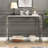Modern Chrome And Acrylic Console Table With Glass Top And Storage Space