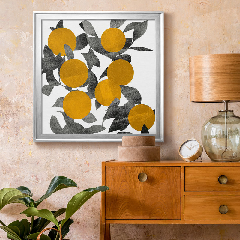 Shadow Branch I-Premium, reproduction d'art encadrée - prête à être accrochée, H 30,5 po x l 30,5 po x P 1,5 po, Pas de tapis