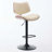 Mid Century Modern Adjustable Counter Height Leather Upholstered 360°Swivel Bar Chairs For Kitchen Island/Dining Room/Cafe,Set Of 2-2034772558