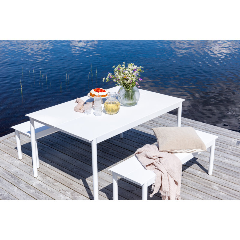 Elizabeth-Marie Aluminum Outdoor Bench