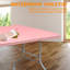 Table pliante rose de 6 pi, table en plastique portative pour le camping, les pique-niques, les fêtes, table pliable à haute charge-1488927658-1488927665